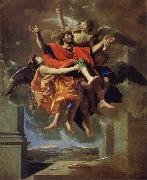 Poussin, The Verz ckung of the Hl. Paulus in the third sky